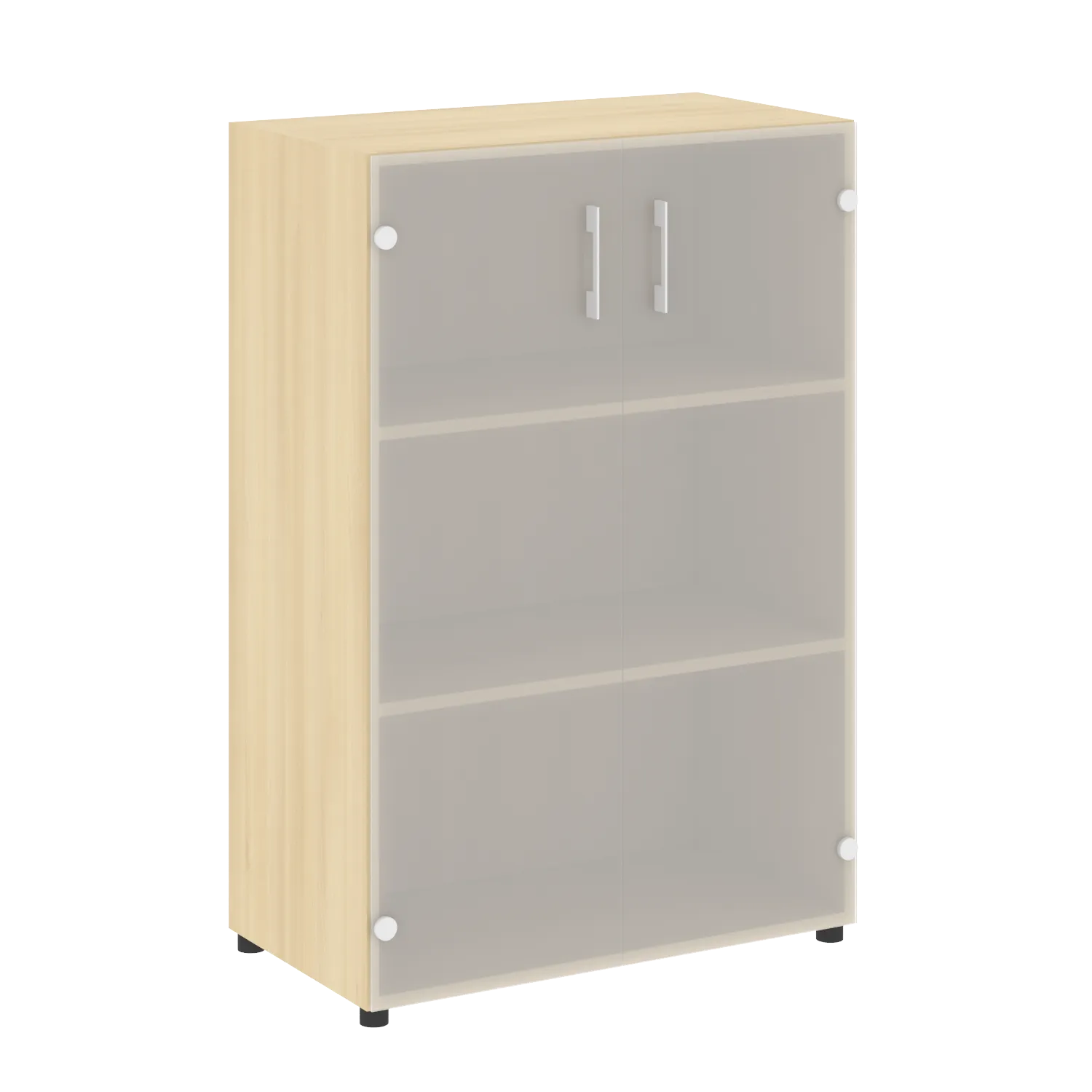 Шкаф средний широкий (2 средних фасада стекло) Yalta LT.ST-2.4 акация лорка